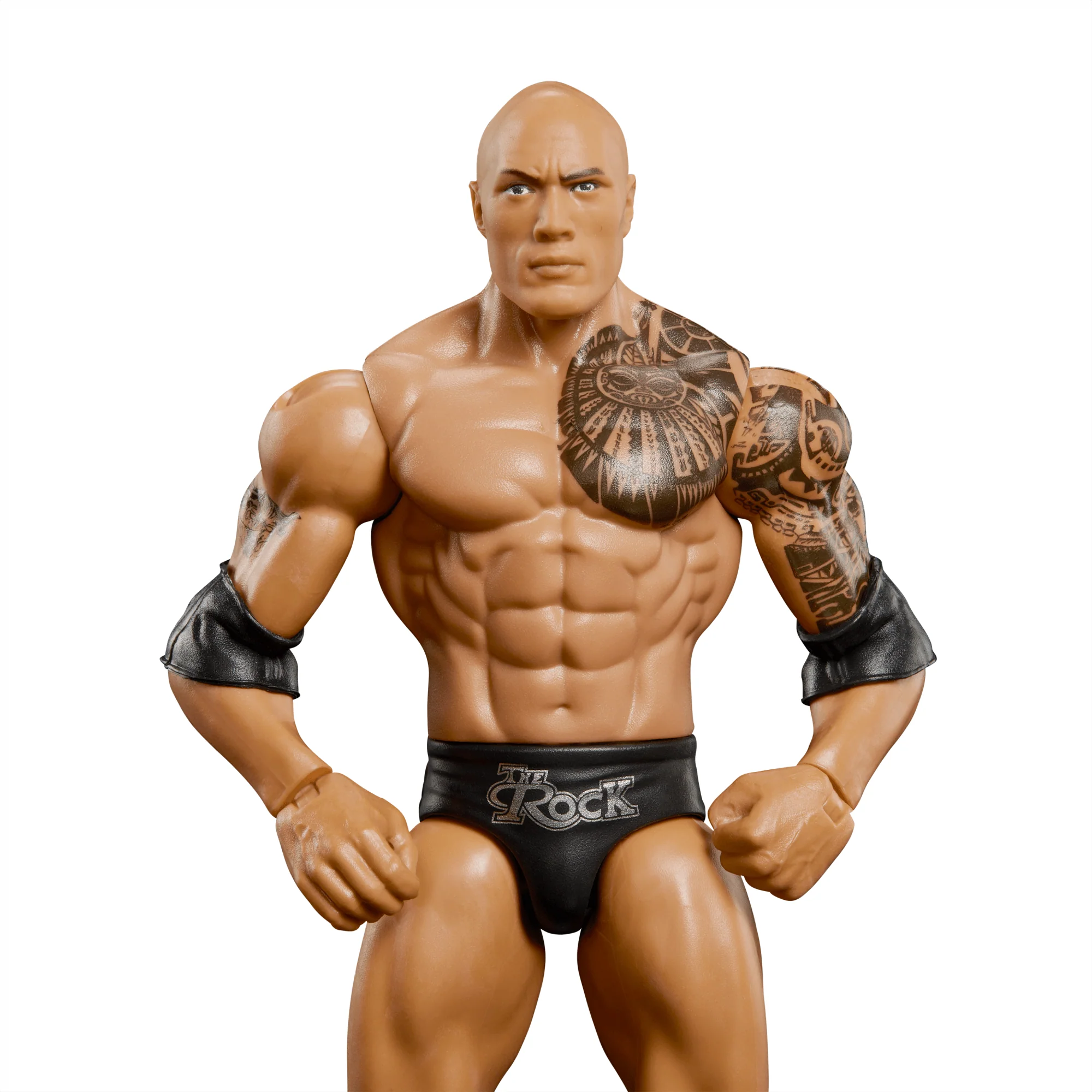 Wwe  Figurine Articulée  15,24Cm (6Po)  The Rock, de Collection - Image 5